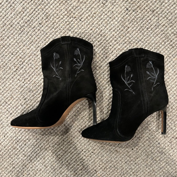 Ba&sh Caitlin Boots (Black Cowboy) - Picture 6 of 8